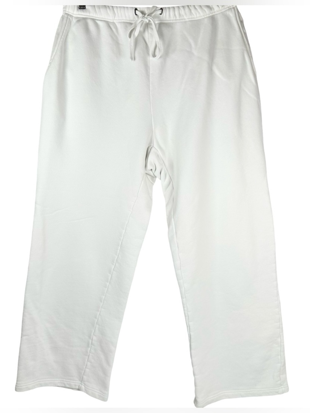 Elwood Core Straight Leg Vintage White Loungewear Sweatpants Unisex Size XL - Picture 3 of 10